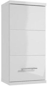 Závesná skrinka do kúpeľňe Bari A35 1D0S DSM biela