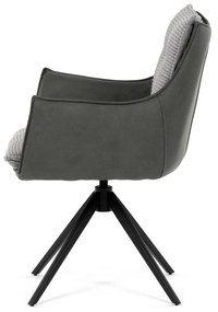 Sada jedálenských stoličiek s vratným mechanizmomDCH-D1345 GREY2, 2 ks