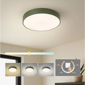 Brilagi - LED stropné svietidlo POOL LED/36W/230V 3000/4000/6000K 30 cm zelené