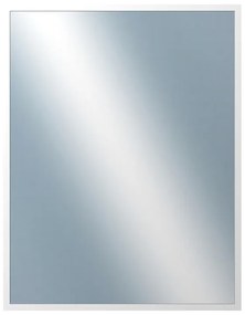 DANTIK - Zrkadlo v rámu, rozmer s rámom 70x90 cm z lišty FC biela vysoká (2186)