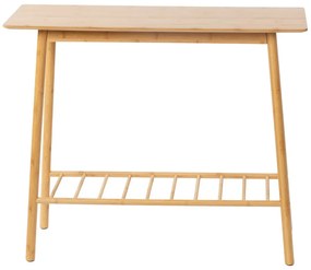 Konzolový stolík v prírodnej farbe 30x90 cm – Compactor