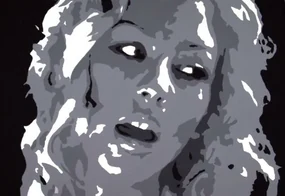 Ručne maľovaný POP Christina Aguilera | rôzne rozmery