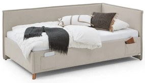 Béžová detská posteľ s úložným priestorom 120x200 cm Fun – Meise Möbel