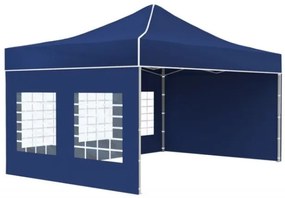 Nožnicový stan POLOPROFI PLUS 3x4,5 m modrý