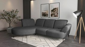 XXXLutz ROHOVÁ SEDAČKA, textil, tmavosivá Sit & More - Sedačky - 000144013252