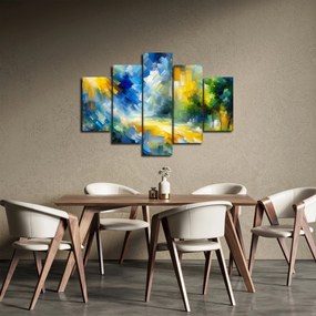 Obraz - Abstraktný slnečný deň (150x105 cm)