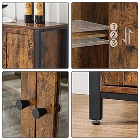 Úložná skrinka VASAGLE LSC096B01