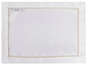 SADA 4KS PRESTIERANIE NA STÔL MADELE 30X40 CM BIELA