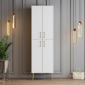 Skriňa Berlin White and Gold