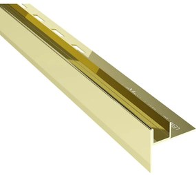 Mexen Line-B lišta na sklo 120 cm ľavá, zlatá, 185004120L