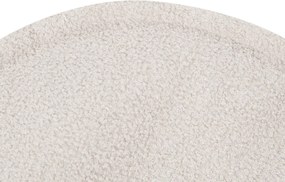 Kreslo medvedík krémový baranček