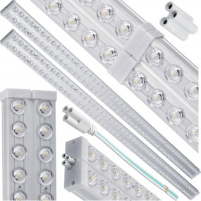 2x LED panelové svietidlo 120 cm 72W 7200 lm 4000k