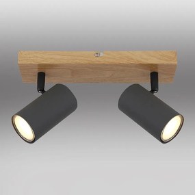 Stropné bodové svietidlo 57911-2G grafit LS2