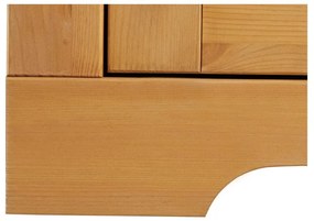 Vitrína z borovicového dreva v prírodnej farbe 95x35 cm Lisa – Støraa
