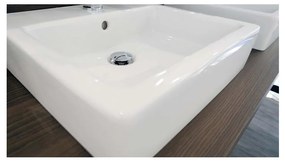 Duravit Delos - Akcia na SET: doska pod umývadlo DELOS, 2x umývadlo Duravit VERO, zrkadlo s ovetlením DELOS