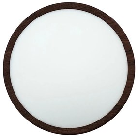 LED stropné svietidlo LED/24W/230V 3000/4000/6500K pr. 30 cm hnedé
