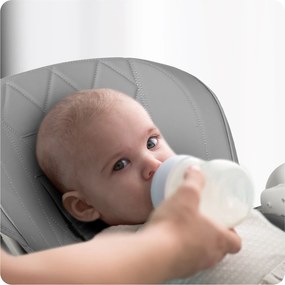 Detská stolička 3v1 Nukido Elite - sivá