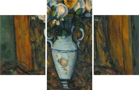Obraz - Paul Cézanne, Vase of Flowers, reprodukcia (90x60 cm)