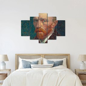 Obraz -  Vincent van Gogh, Self-Portrait, reprodukcia (150x105 cm)