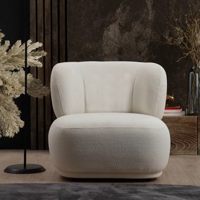 Kreslo Livorno White