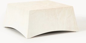 Konferenčný stolík v travertínovom vzhľade do interiéru/exteriéru Mohi, Š 80 cm