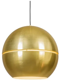 Závesné svietidlo v štýle Art Deco zlaté 50 cm - Slice