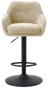 Krémové barové stoličky v súprave 2 ks (výška sedadla 69 cm) Avola – Unique Furniture