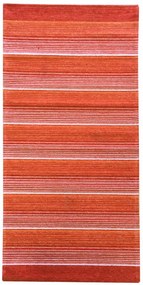 Protišmykový ručne tkaný behúň Laos 138 / 999X, 75x160, oranžová, chodba / predsieň, Oriental Weavers