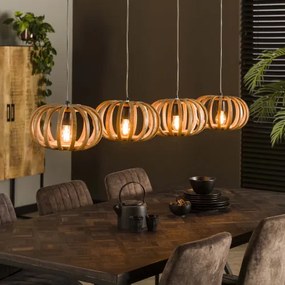 Luster 80-08 4L Stripes Drevo Mango  - Komfort-nábytok