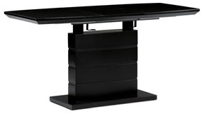 Autronic Stôl HT-420 BK, rozkladací