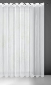 ZÁCLONA NA KRÚŽKOCH NICEA 350X250 CM BIELA