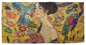 Sablio Uterák Dáma s vejárom - Gustav Klimt - 30x50 cm