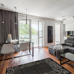 Tmavosivý koberec 160x230 cm Soft – FD