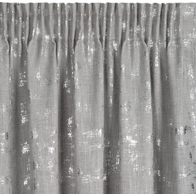 ZÁVES NA PÁSKE INES 140X270 CM STRIEBORNÁ