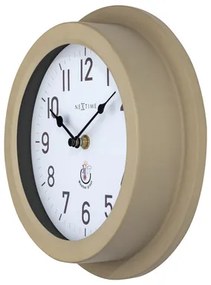 Vonkajšie hodiny Poppy hnedé, ø 22 cm