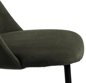 Jídelní židle Ines olivově zelená