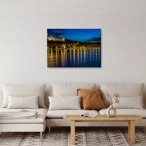 Obraz nočného mesta (70x50 cm)