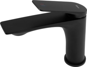 Rea Avalon, umývadlová batéria h-165, čierna matná, REA-B1117