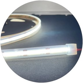 BERGE LED pásik COB - 12W/m - vodotesný - 5m - studená biela