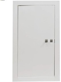 Komínové dvere 15x30 biele