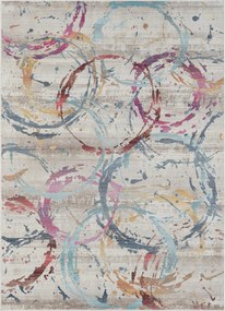 My Flair, Kusový koberec Aurora 5 CA40007 creme, 170x240, viacfarebná, chodba / predsieň