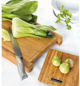 Digitálna kuchynská váha 1xCR2032 + bambusová doska