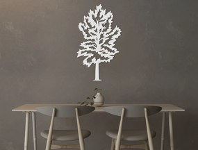 drevko Drevená nálepka Strom na jeseň Rozmer obrazu: 44,5 x 26 cm, Farba dekorácie: Čierna