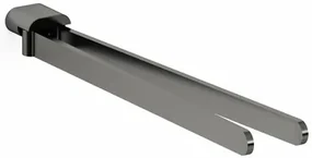 Držiak uterákov SAT Simply R PVD PVD gun metal SATDSIMR19GM