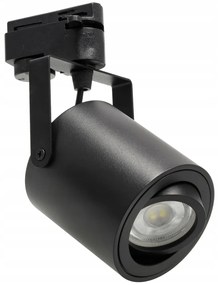 BERGE LED koľajnicové svetlo GU10 - čierne