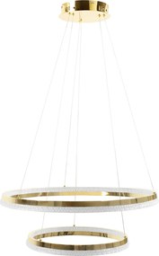 Toolight Toolight, LED stropné svietidlo 60cm, 75W, 3000K, LHJ043-CP2, zlatá, OSW-50020