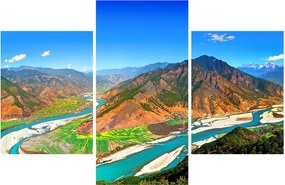 Obraz - River Yangtze (90x60 cm)