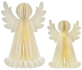 LED Vianočná dekorácia 20xLED/6xAA anjeli