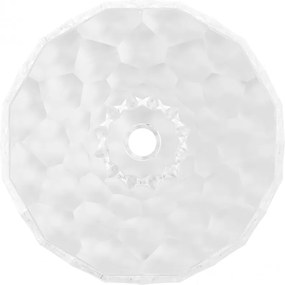 Mexen Inga, sklenené umývadlo na dosku 44 x 44 cm, číra, 24074400