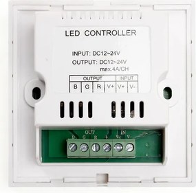 MILIO Biele nástenné dotykové diaľkové ovládanie